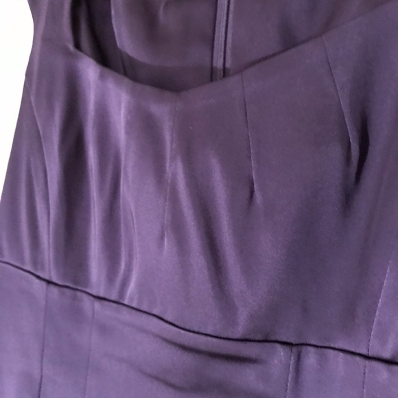 Calvin Klein Purple Satin Dress - Picture 4 of 4